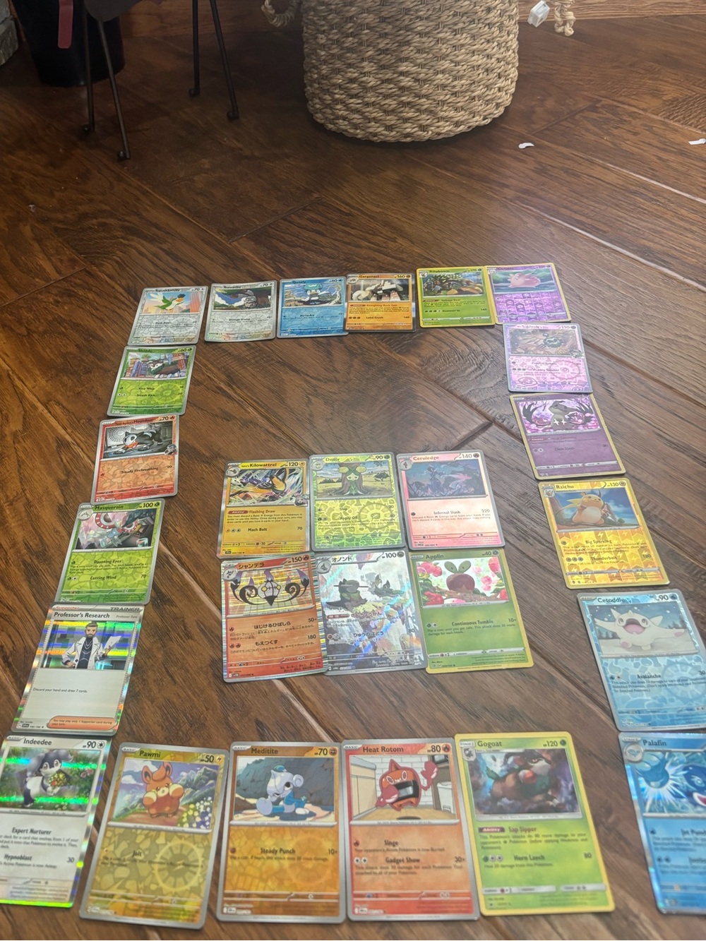 Lot of 26 hand-picked Holographic Pokémon Cards + Illustrator Card-EUC!